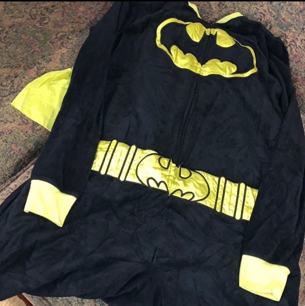 Batgirl Footed Pajamas - Size XL